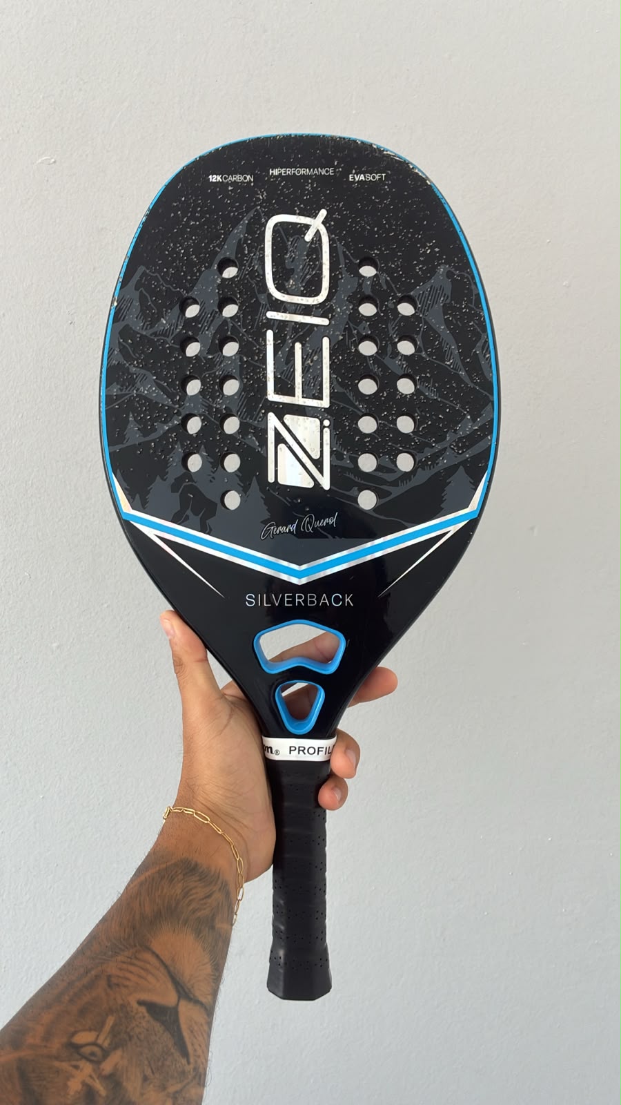 Raquete Silver Back - Zeiq (USADA)