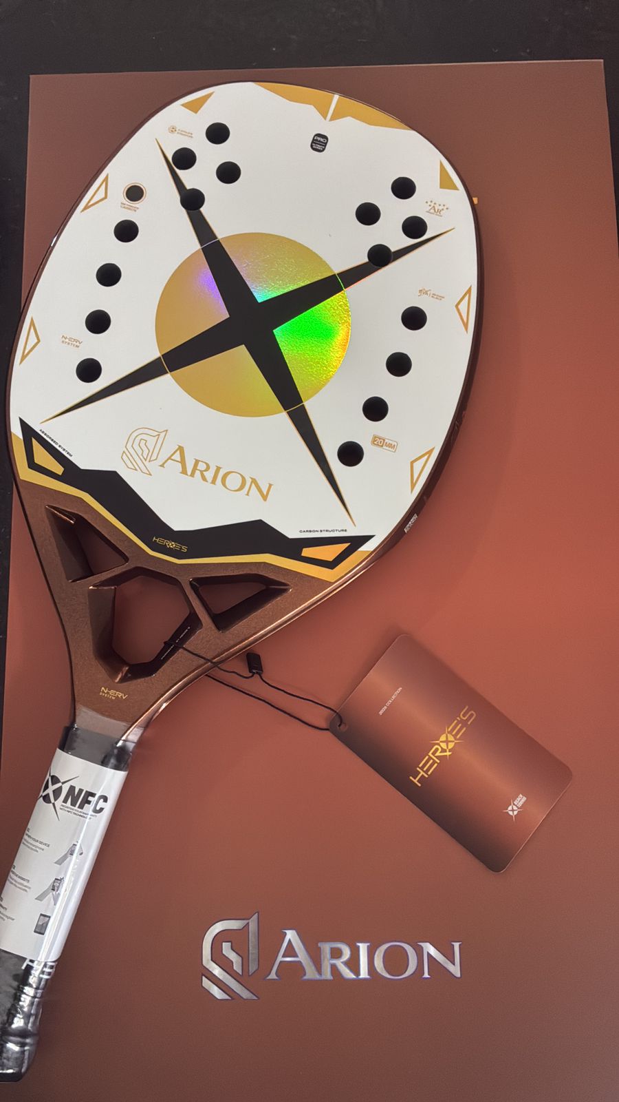 Raquete Arion 2026 - André Baran - Heroe's