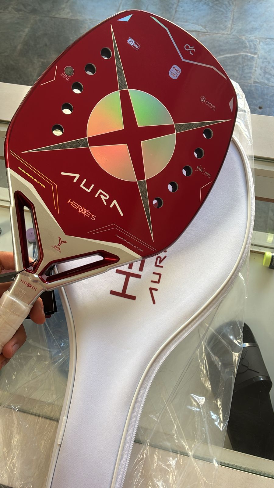 Raquete Aura - Heroe's