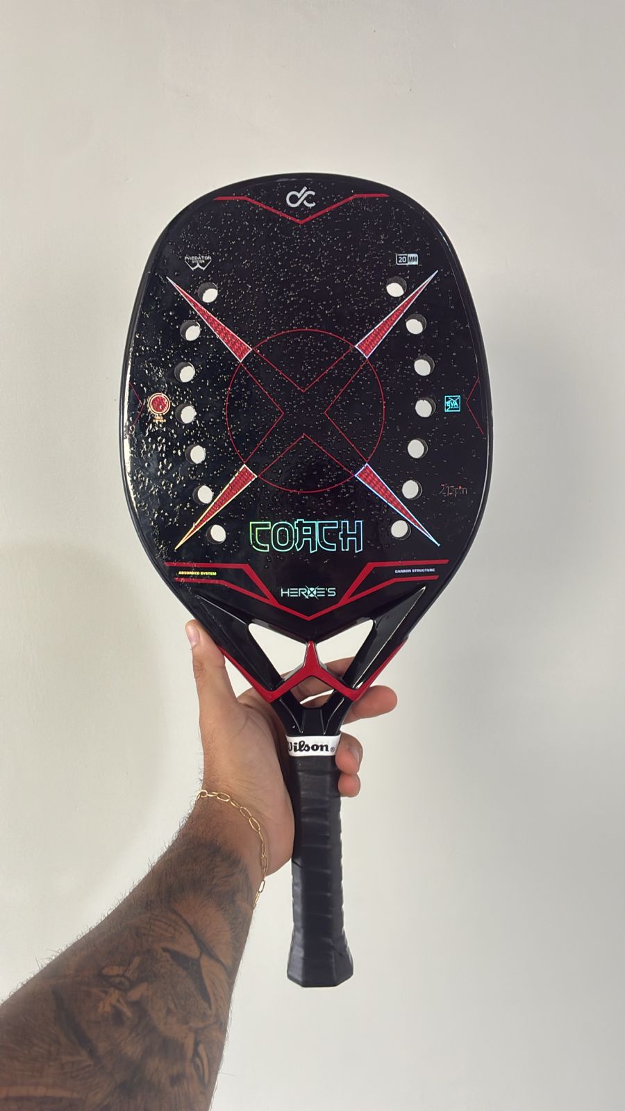 Raquete Coach 2025 - Heroe's (USADA)