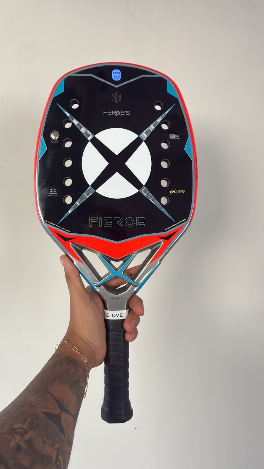 Raquete Fierce - Michele Cappelletti - Heroe's (USADA)