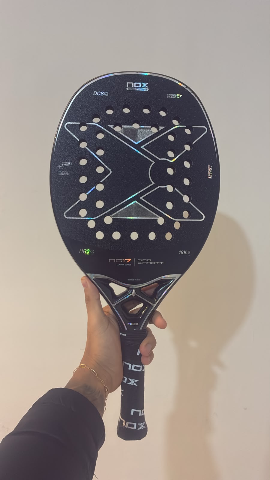 Raquete NG17 2025 - Nico Gianotti - Nox (USADA)