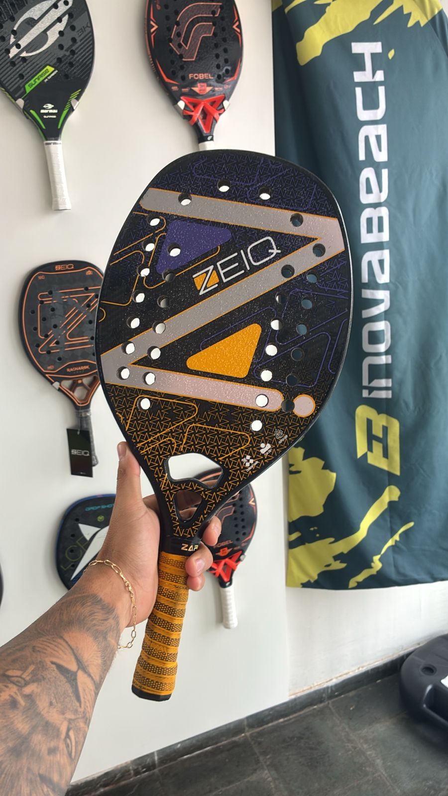 Raquete Advanced - Zeiq (USADA)