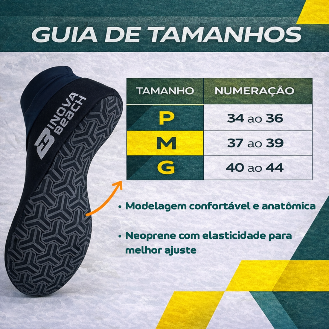 Sapatilha Beach Tennis (Neoprene) - Inova Beach
