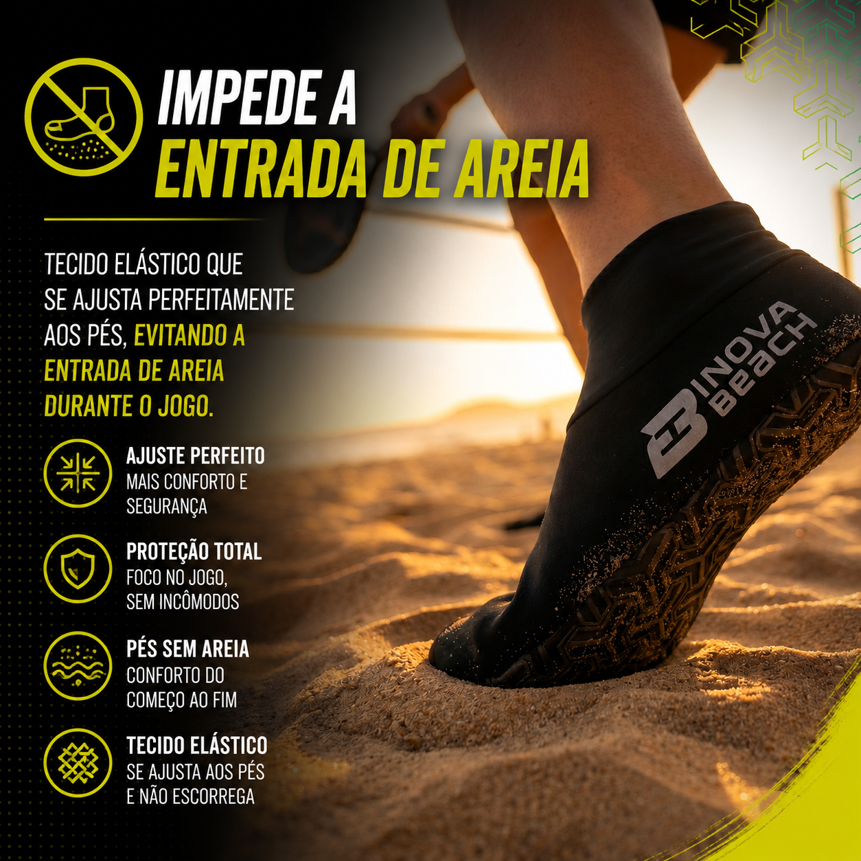 Sapatilha Beach Tennis (Neoprene) - Inova Beach