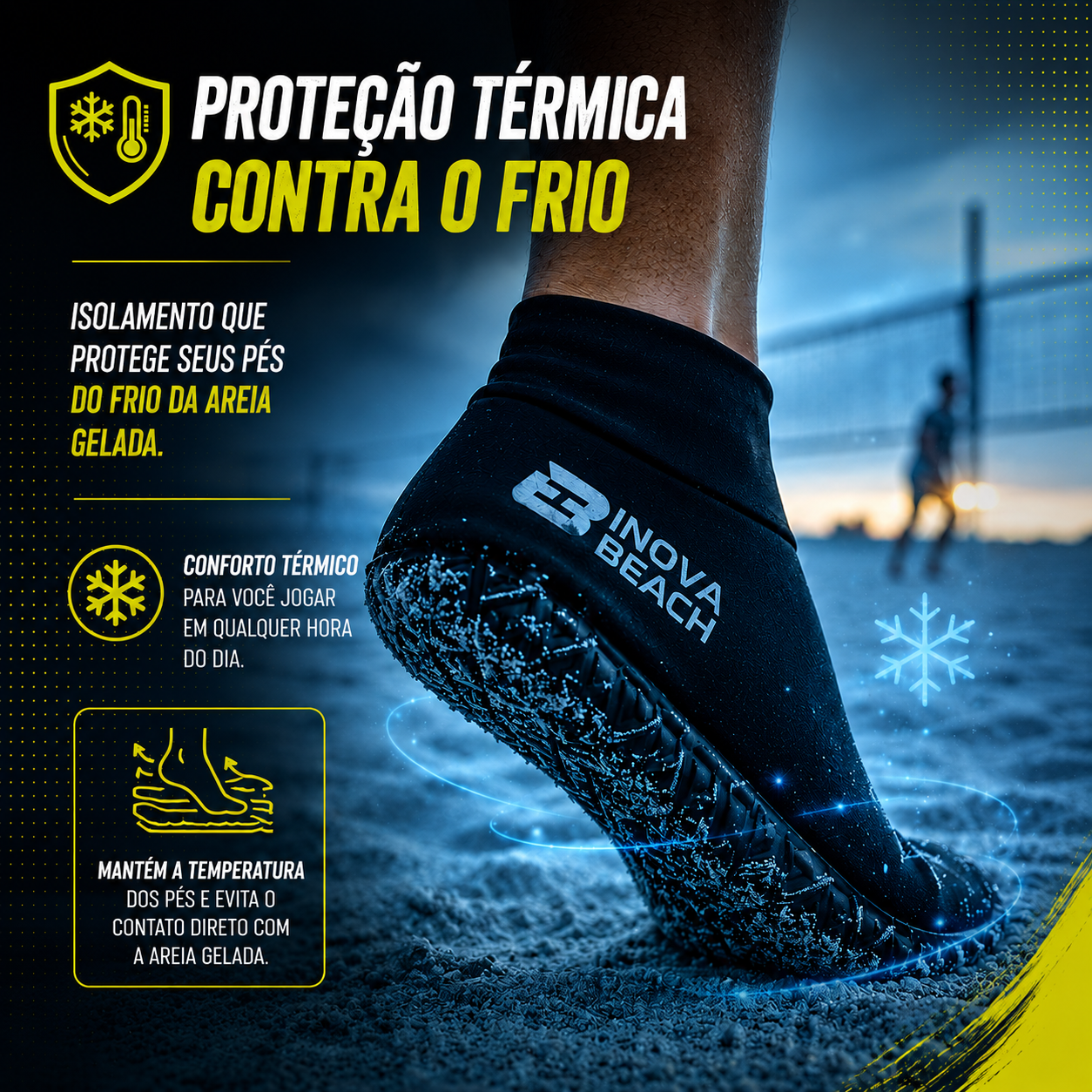 Sapatilha Beach Tennis (Neoprene) - Inova Beach