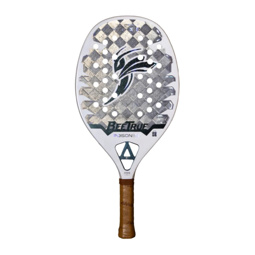 Raquete Poison Bee 2026 (Branca) - BeeTrue - Ama Sport